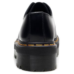 รองเท้าหนังลำลองสไตล์เรโทรคลาสสิกแบบอังกฤษทรงเตี้ย  ใส่ได้ทั้งชายหญิง  พื้นหนา  มีเชือกผูก - Product Image 6