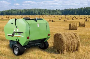 Tractor Mounted Hay Straw And Grass Press Baling Baler Machine Hay And Grass Press Bundler Machine