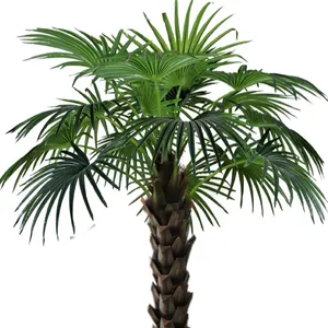 Fabriek Direct Kunstmatige Plastic Cycas Revoluta Prijs Palm Boom Plant Voor Verkoop Nep Mini Cycad Indoor Decoratie Landschap