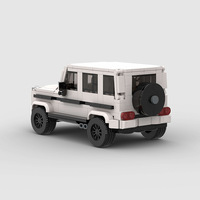 Compatible avec les briques de marque, petites pièces, voiture de course, puzzle MOC, jouets de construction DIY pour enfants, plastique ABS
