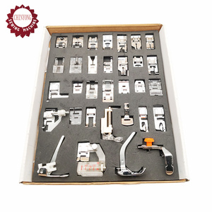 Ensemble de <span class=keywords><strong>pieds</strong></span> <span class=keywords><strong>presseurs</strong></span> <span class=keywords><strong>32</strong></span> pièces - Kit de <span class=keywords><strong>pieds</strong></span> <span class=keywords><strong>presseurs</strong></span> pour machine à coudre avec manuel, avec fentes numérotées pour une organisation facile et soignée - Product Image 3