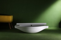 Grosir Desain Modern Wastafel Kamar Mandi Keramik, Wastafel Kamar Mandi Basin dengan Kabinet