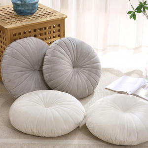 B052 coussin de méditation au sol oreillers ronds sièges adultes velours épais sol Yoga salon balcon <span class=keywords><strong>Zen</strong></span> oreiller de sol rond - Product Image 5