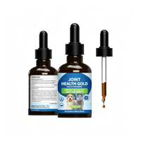 Soutien Rénal Or pour Animaux de Compagnie – Suppléments Liquides Riches en Protéines Or avec Rehmannia et Cordyceps pour Chats et Chiens (OEM)