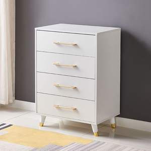 Commode moderne de luxe haut de gamme à 2 3 4 5 tiroirs avec glissière, poignée et pied - Product Image 3