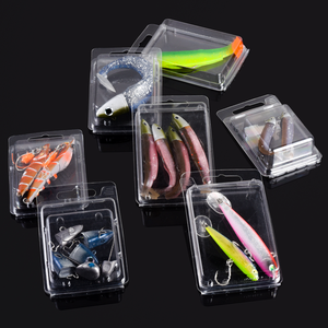 Caja de plástico personalizada para Señuelos de Pesca, embalaje de Blister de concha - Product Image 5
