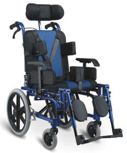 BME4620 Cerebrale Parese Rolstoel Vouwen Liggende Rolstoel Pedaal Voor Gehandicapten