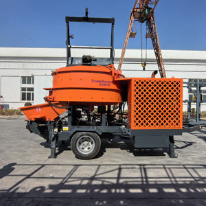 Bomba mezcladora de hormigón con motor diésel, gran oferta, bomba mezcladora de tambor de hormigón JBT30 - Product Image 6