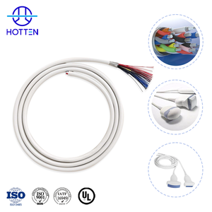 Kabel ketebalan <span class=keywords><strong>Ultrasound</strong></span> 6.0mm PVC perangkat diagnostik ultrasonik medis deteksi transmisi perakitan kabel <span class=keywords><strong>Ultrasound</strong></span> - Product Image 1