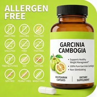 Capsules de supplément de fruit jaune Capital Vine 100 % naturelles à base d'extrait de HCA, favorisant la perte de poids et l'inhibition de l'appétit