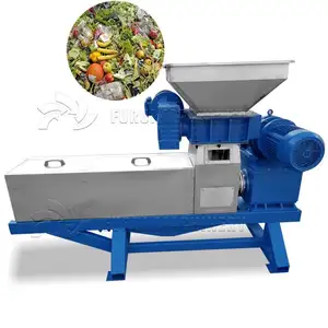 Professional 1.5T/H Distiller's grains screw press dewatering machine/grain mash screw press machine for animal feed