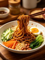 Non-Fried Instant Noodles Purple Sweet Potato Vegetable Quick Meal Healthy Breakfast Hotpot Malatang Bulk Supply Food Service