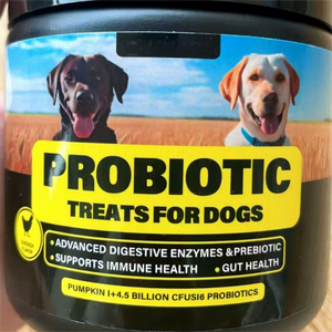 Compléments nutritionnels pour animaux de compagnie OEM/ODM : Poudre d'ail pour chiens, Vitamines B1/B6/B12, Comprimés à mâcher probiotiques anti-puces et tiques pour animaux - Product Image 5