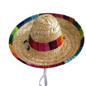 Sombrero <span class=keywords><strong>de</strong></span> Paja para Mascotas, Mini Sombrero Mexicano, Gorra <span class=keywords><strong>de</strong></span> Protección Solar para Perros y Gatos, Sombrero <span class=keywords><strong>de</strong></span> Mimbre <span class=keywords><strong>Tejido</strong></span> a Mano para Perros Pequeños, Oferta <span class=keywords><strong>de</strong></span> Verano - Product Image 6