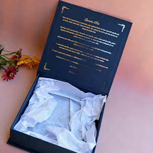 Scatola Regalo in Cartone con Coperchio a Ribalta, Personalizzata, Pieghevole, Opaca, con Chiusura Magnetica per <span class=keywords><strong>Abbigliamento</strong></span> - Product Image 5