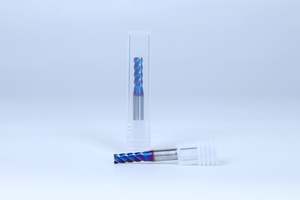 Fresa de Acero Inoxidable 65HRC con Recubrimiento Nano Negro a Bajo Precio, con Soporte ODM/OEM de Proveedor de Jiangsu, China - Product Image 3