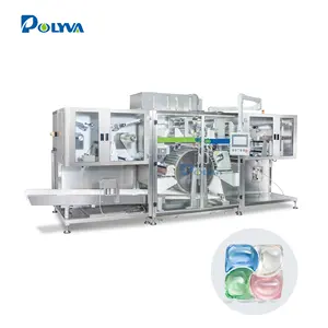 Polyva bağımsız geliştirilen sıvı deterjan kapsülleri dolum makinesi tozu paketleme