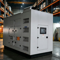 Groupe électrogène diesel haute performance pour usage intensif, générateur diesel 440V 254V 60Hz, radiateur robuste pour l'industrie pétrolière et gazière en Colombie