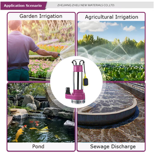 Bomba sumergible de aguas residuales de alta presión de CA serie <span class=keywords><strong>V</strong></span> de 450W para calderas industriales, 0.75-1HP, para agricultura con interruptor de flotador - Product Image 5