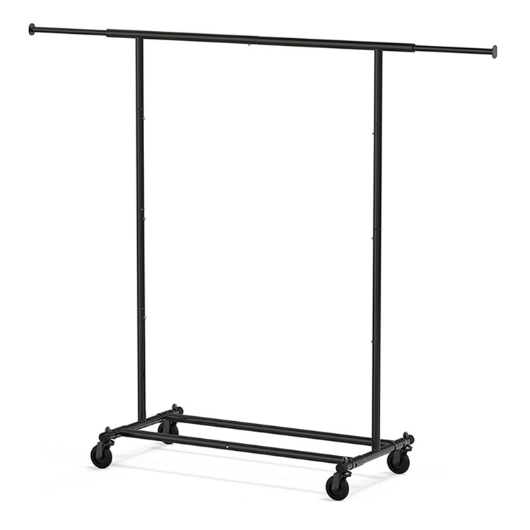 Многофункциональная сушилка для белья из металлического сплава с универсальными колесами