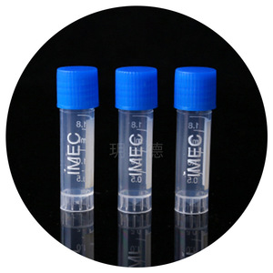 Tubo criogénico Yueside de 1.8 ml, tubo de plástico para congelación para uso en laboratorio con tapa azul - Product Image 4