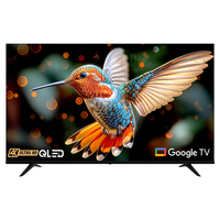 Téléviseur 43 pouces Smart TV 1080P LED Full HD Système Android WiFi USB Écran plat QLED TV pour chambre à coucher Hôtel Usage domestique