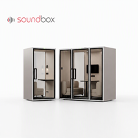 Cabines de bureau insonorisées portables, cabine de réunion insonorisée, cabine téléphonique acoustique pour un travail concentré dans un environnement de bureau à domicile