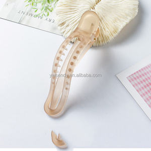 Hoge Kwaliteit Transparante Matte Eenvoudige Plastic Haarspelden Clips Groothandel Vrouwen Meisjes Haaraccessoires Haarband Hoofdtooi Feest - Product Image 4
