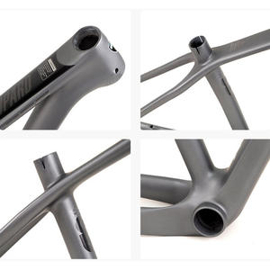 Bicicleta de montaña rígida de fibra de carbono 29er 12 velocidades freno de disco hidráulico horquilla de bloqueo MTB para hombres - Product Image 3