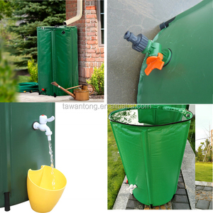 Equipo de almacenamiento de <span class=keywords><strong>agua</strong></span> de jardín 400L Sistema de acuicultura Barril de recogida de <span class=keywords><strong>agua</strong></span> de <span class=keywords><strong>lluvia</strong></span> - Product Image 4