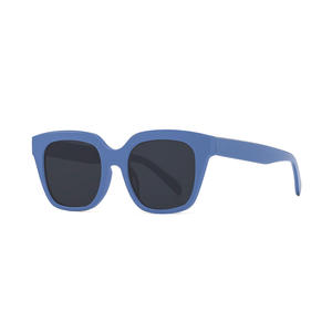Gafas de sol cuadradas azules para mujer, montura de PC, UV400, ligeras, tipo 3, protección solar - Product Image 1