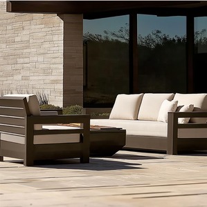 Juego de Muebles de Jardín de Aluminio, Sofá Modular Seccional para Patio, Estilo Moderno, de Lujo, Venta al Por Mayor - Product Image 2