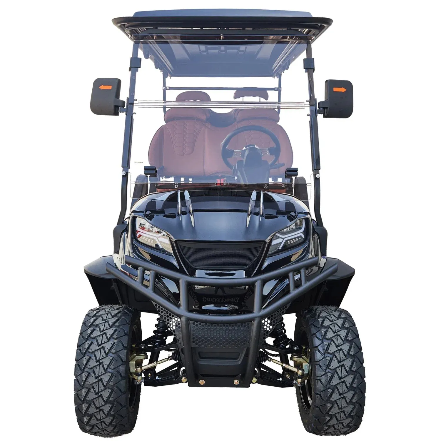 Kit de carroceria elétrica para carrinhos de golfe, rodas e pneus de carrinho de golfe de alta qualidade com bateria de lítio de 48 volts, 12 polegadas à venda