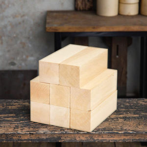 अधूरा Basswood प्रीमियम लकड़ी पर नक्काशी ब्लॉक शौक सेट - Product Image 6