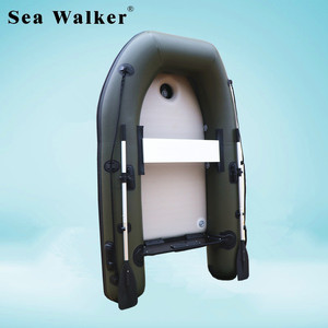 Bateau de pêche gonflable professionnel à conception multi-chambres avec supports pour rivière - Product Image 3