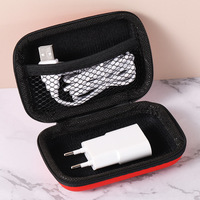 Multiples couleurs Portable Digital Packaging Data Cable Storage Organizer Bag Travel Eva Charger Storage Case for Earphone