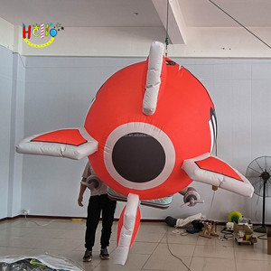 3D mang nhãn hiệu quảng cáo khuyến mại bóng phim hoạt hình Inflatable công ty <span class=keywords><strong>blimp</strong></span> - Product Image 2