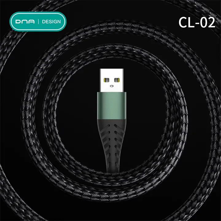 Aluminum Shell Nylon Weave USB Cable Extension a Male to Type C Usb 3.1 Connector to 2.0 Port Usb Data Charging Cable 3 Years