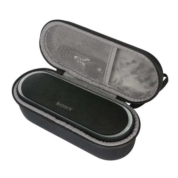 Waterproof Custom Protective Hard EVA Case For Sony Portable Wireless Blue Speaker Bag Organizer