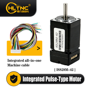 Moteur pas à pas intégré de type impulsion HLTNC ISS28M-42 / ISS35M-56, moteur et driver tout-en-un NEMA 11/14 pour l'automatisation de précision - Product Image 1