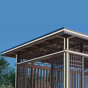 Gazebo de Aluminio Personalizado, Pérgola Metálica para Jardín, Gazebo para Exteriores DXB-4*4m - Product Image 5