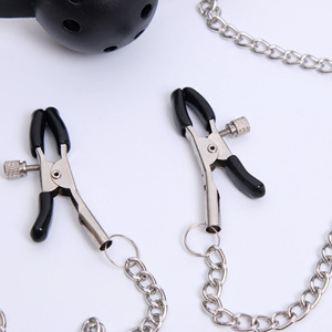 Jouets sexuels, y compris des colliers de soumission, des colliers érotiques et des pinces à tétons. - Product Image 3