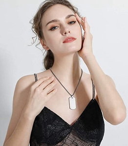Foto personalizada <span class=keywords><strong>con</strong></span> texto y fecha, <span class=keywords><strong>fotos</strong></span>, <span class=keywords><strong>corazón</strong></span> de Mascota de acero inoxidable, rectángulo redondo para niños, familia, Collar personalizado - Product Image 5