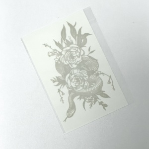 Tatuaje Temporal Personalizado con Transferencia de Agua, Adhesivo Impermeable para Cara, Cuerpo y Brazos, Dura 2 Semanas - Product Image 2