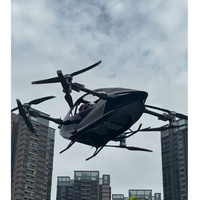 YIVTOL S ZERO, véhicule aérien à une place, positionnement GPS, 50-55 minutes d'autonomie, charge utile nette de 120 kg, voiture volante en fibre de carbone pliable, 4K