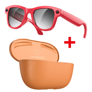 Gafas Inteligentes Premium M02 (Estuche de Carga) Estilo Ray-Ban Meta, Reconocimiento de Objetos por IA, Traducción por IA, Asistente IA, Foto y Video - Product Image 5