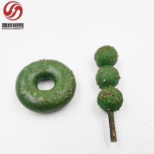 Juguete masticable para gatos con forma de donut ecológico <span class=keywords><strong>natural</strong></span> con hierba gatera, tuerca para dentición, limpieza de dientes, entretenimiento para gatos, golosinas para lamer - Product Image 1