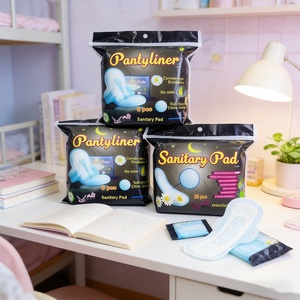 Envío Gratis, Artículo de Venta al por Mayor en Línea de Alibaba, Toallas Sanitarias Biodegradables de Fábrica, Algodón Orgánico, Toallas Sanitarias Absorbentes para Mujer - Product Image 5