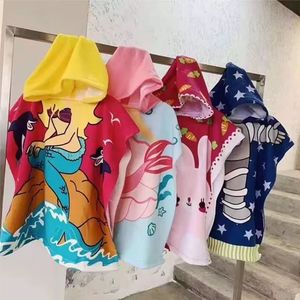 Vendre des ponchos à capuche pour enfants à bas prix, serviettes de bain, serviettes de plage, ponchos pour enfants, serviettes portables - Product Image 1