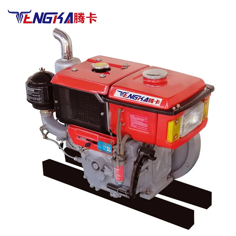 Motor diesel tengka, máquina de fazenda zs1115 18 hp 25 hp 30 hp motor diesel 1 cilindro de água refrigerado